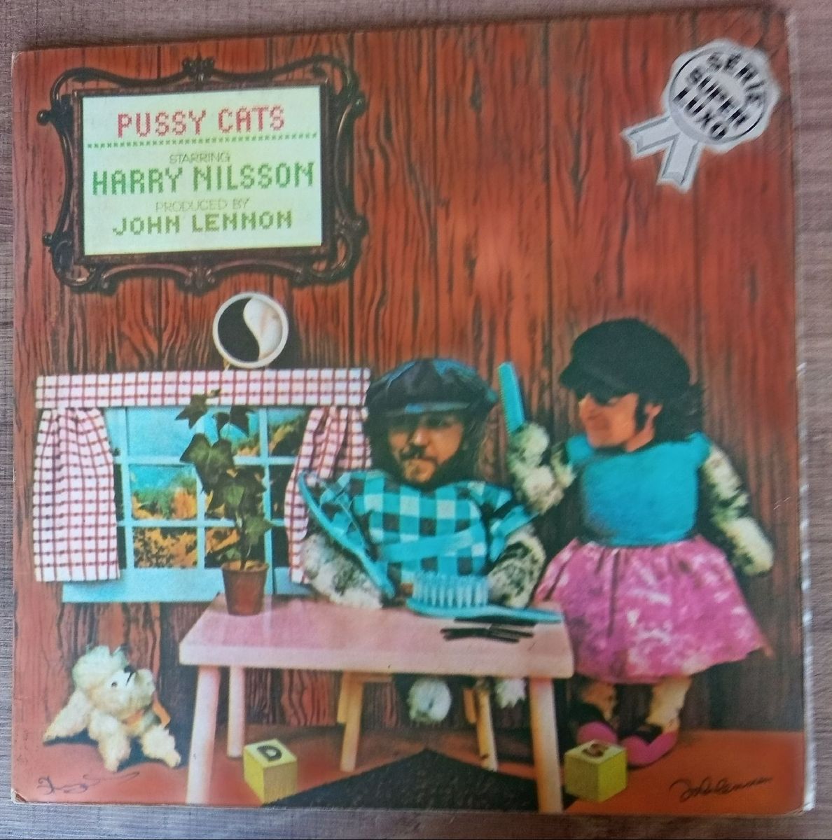 Lp Usado Harry Nilsson Pussy Cats Item De Música Disco De Vinil