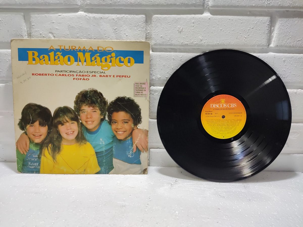 Lp Vinil Antigo A Turma Do Bal O M Gico M Sicas Orig Produto Vintage E Retro Retr