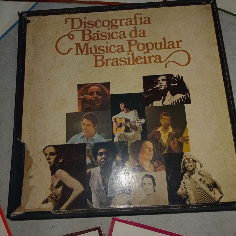 Lp Vinil Box Discografia Básica da Música Popular Brasileira