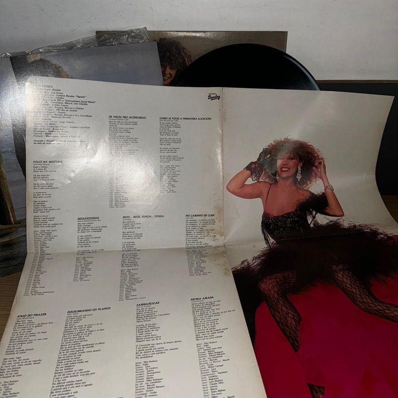 Elba Ramalho 2枚セット　未開封 Lp Vinil: Elba Ramalho Kit com 2 + Poster - Impecável