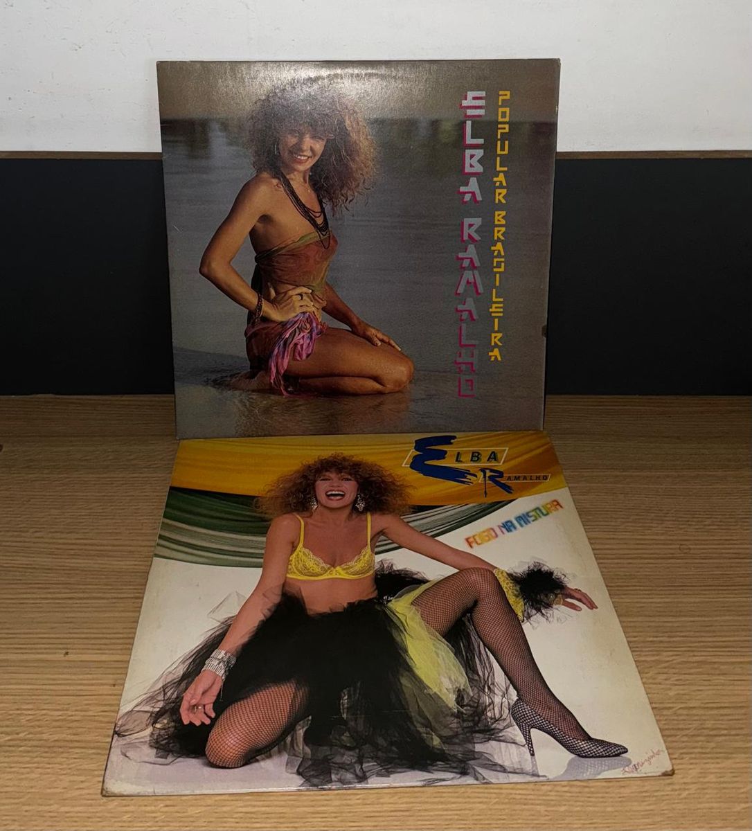 Elba Ramalho 2枚セット　未開封 Lp Vinil: Elba Ramalho Kit com 2 + Poster - Impecável