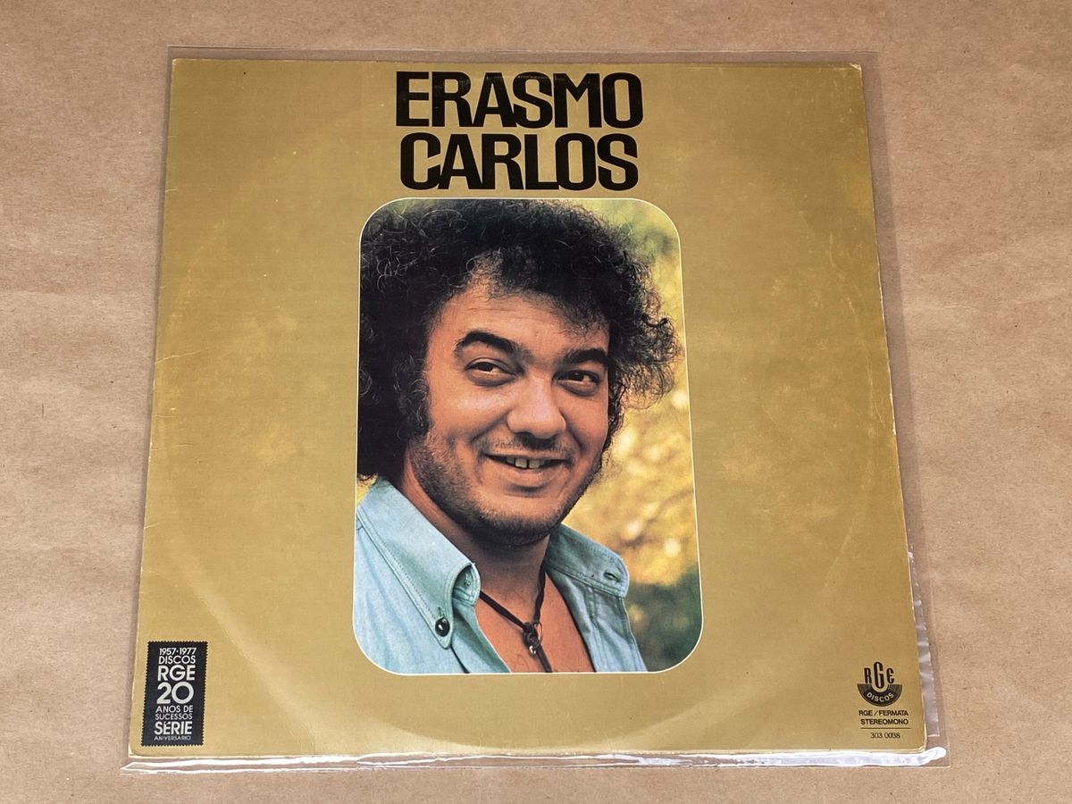 Disco De Vinil Lp Erasmo Carlos Item De M Sica Rge Usado Enjoei