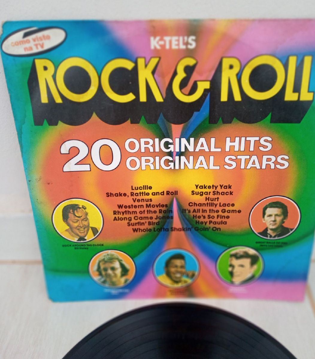 Lp Vinil; Rock & Roll | Item de Música Usado 78745279 | enjoei