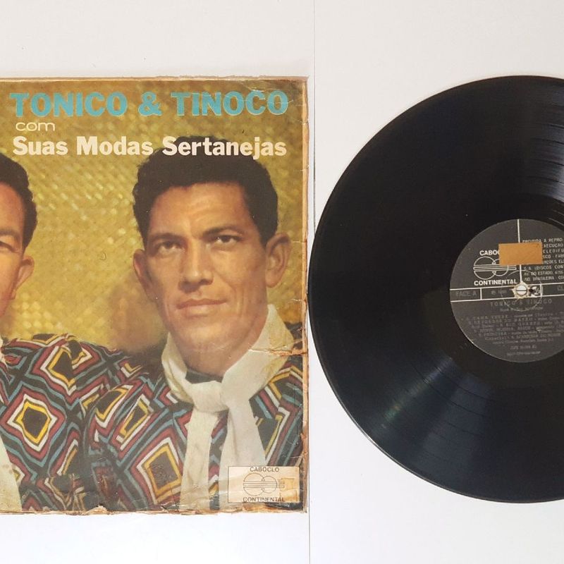 Lp Vinil Tonico e Tinoco - Suas Modas Sertanejas 1968 1ª Gravação