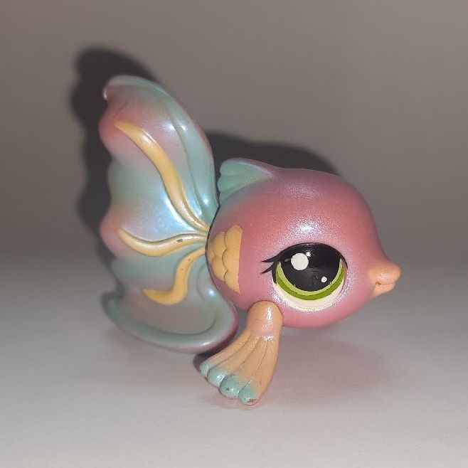 Lps Littlest Pet Shop Peixe Rosa#1814 G3 | Brinquedo para Bebês Hasbro ...
