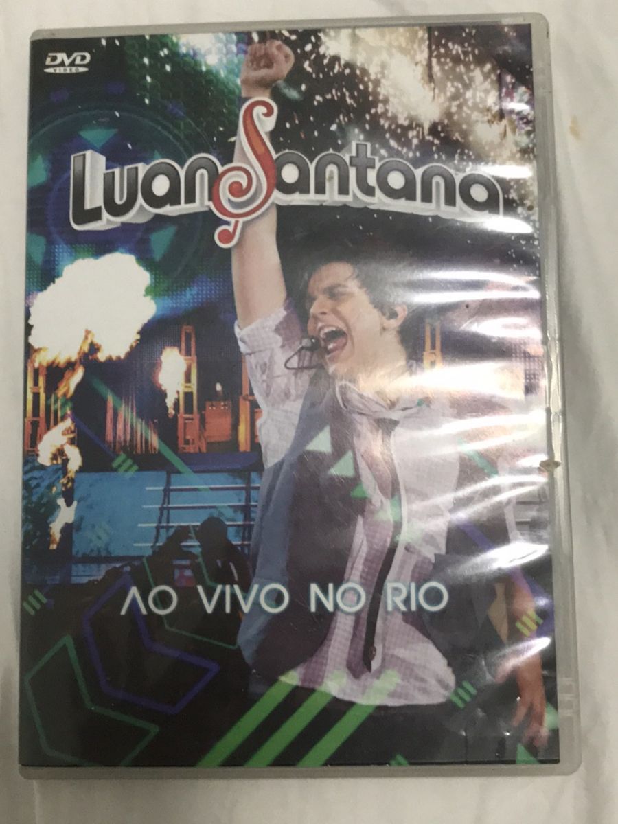 Luan Santana - Dvd Ao Vivo No Rio | Dvd Usado 54486211 | enjoei