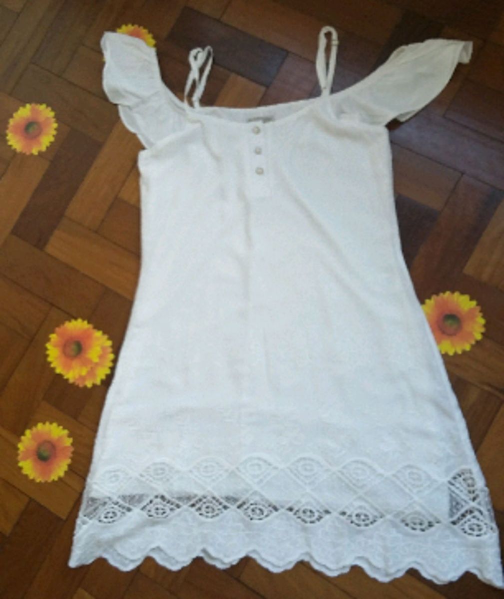 vestido branco luau