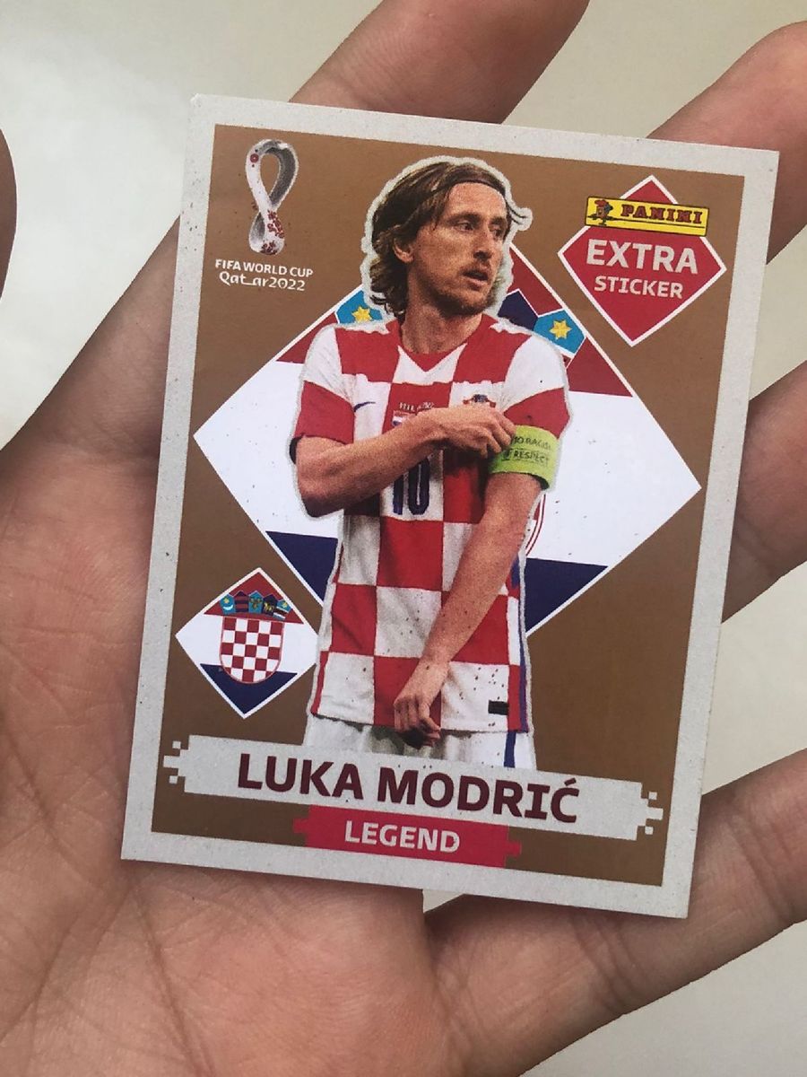 Luka Modric Legend Bronze | Item p/ Esporte e Outdoor Panini Nunca ...