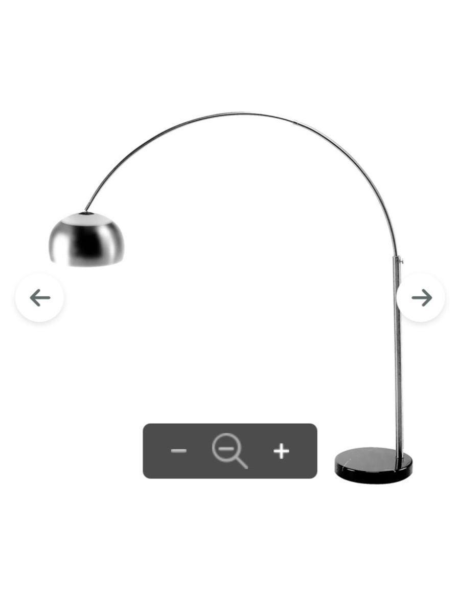 Luminária de Chao Tok Stok Móvel p/ Iluminação Tok E Stok Nunca Usado