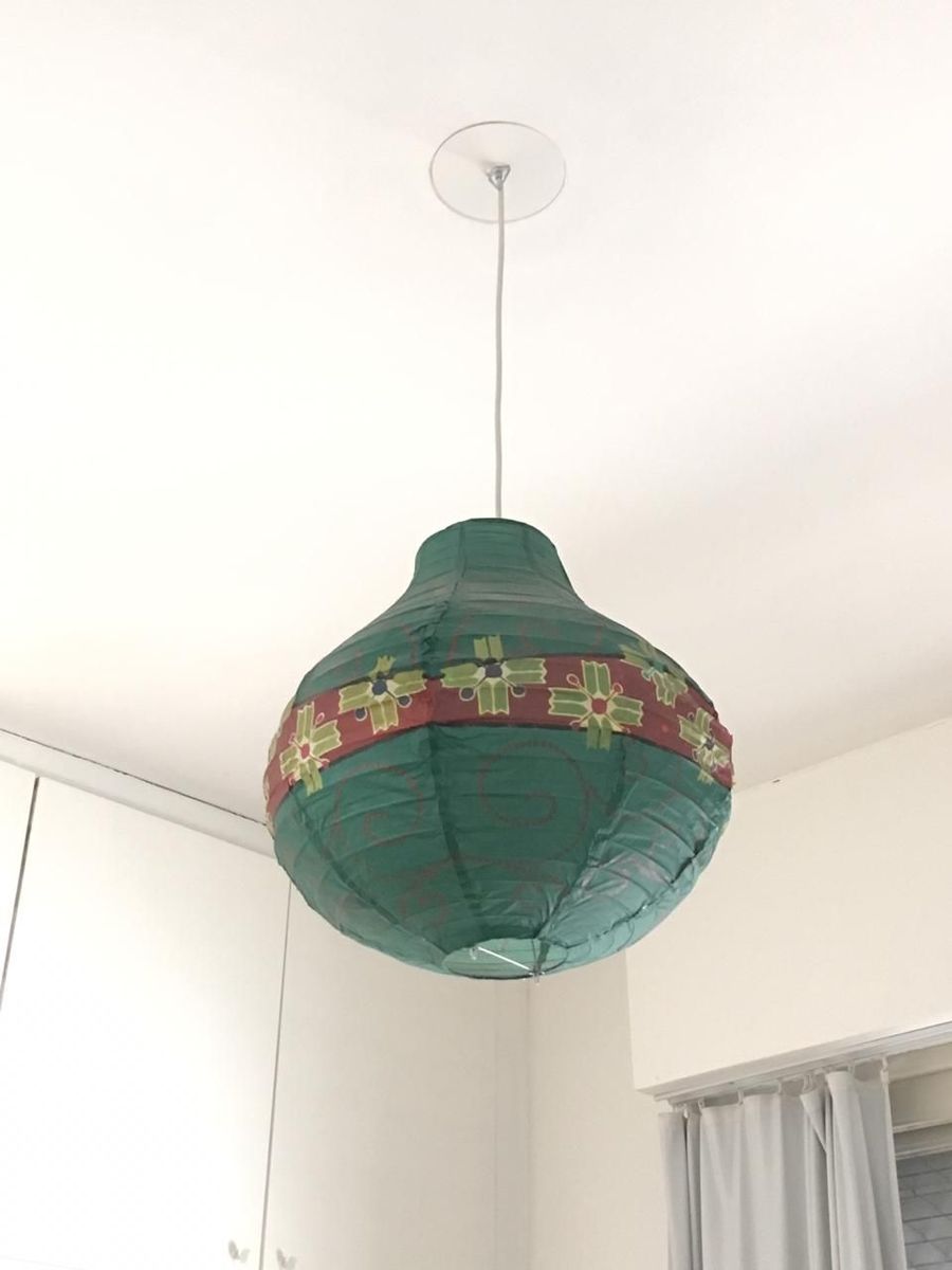 Luminaria de Papel Estilo Japones Móvel p/ Iluminação Etna Usado