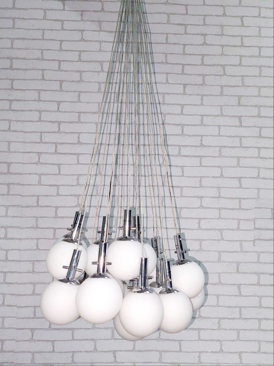 Luminaria de Teto Bola Móvel p/ Iluminação Importado Nunca Usado