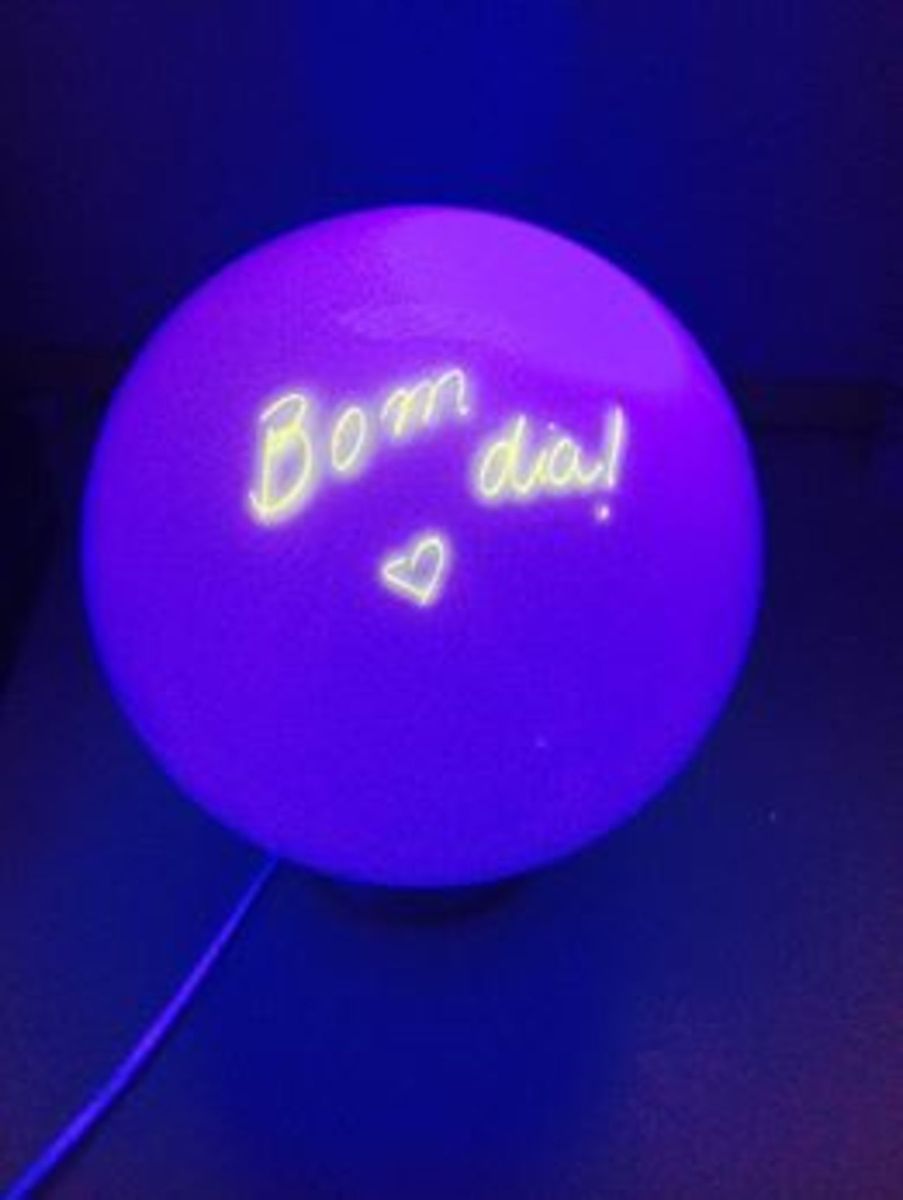 Luminária Globo Show Item de Decoração Imaginarium Usado 15434591