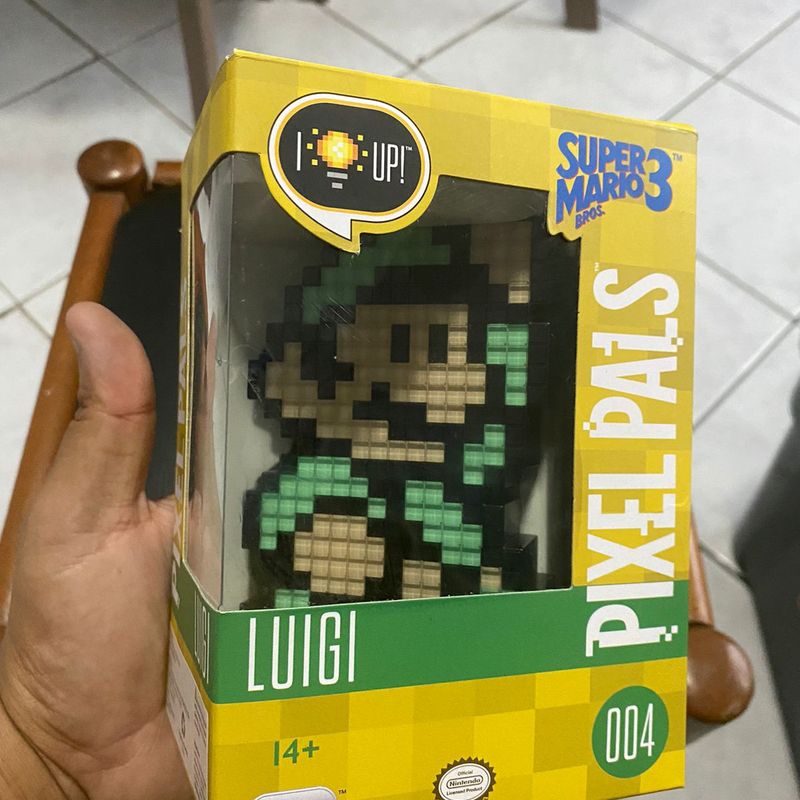 Luminaria Pixel Pals Luigi | Pixel Pals Usado 100033872 | enjoei