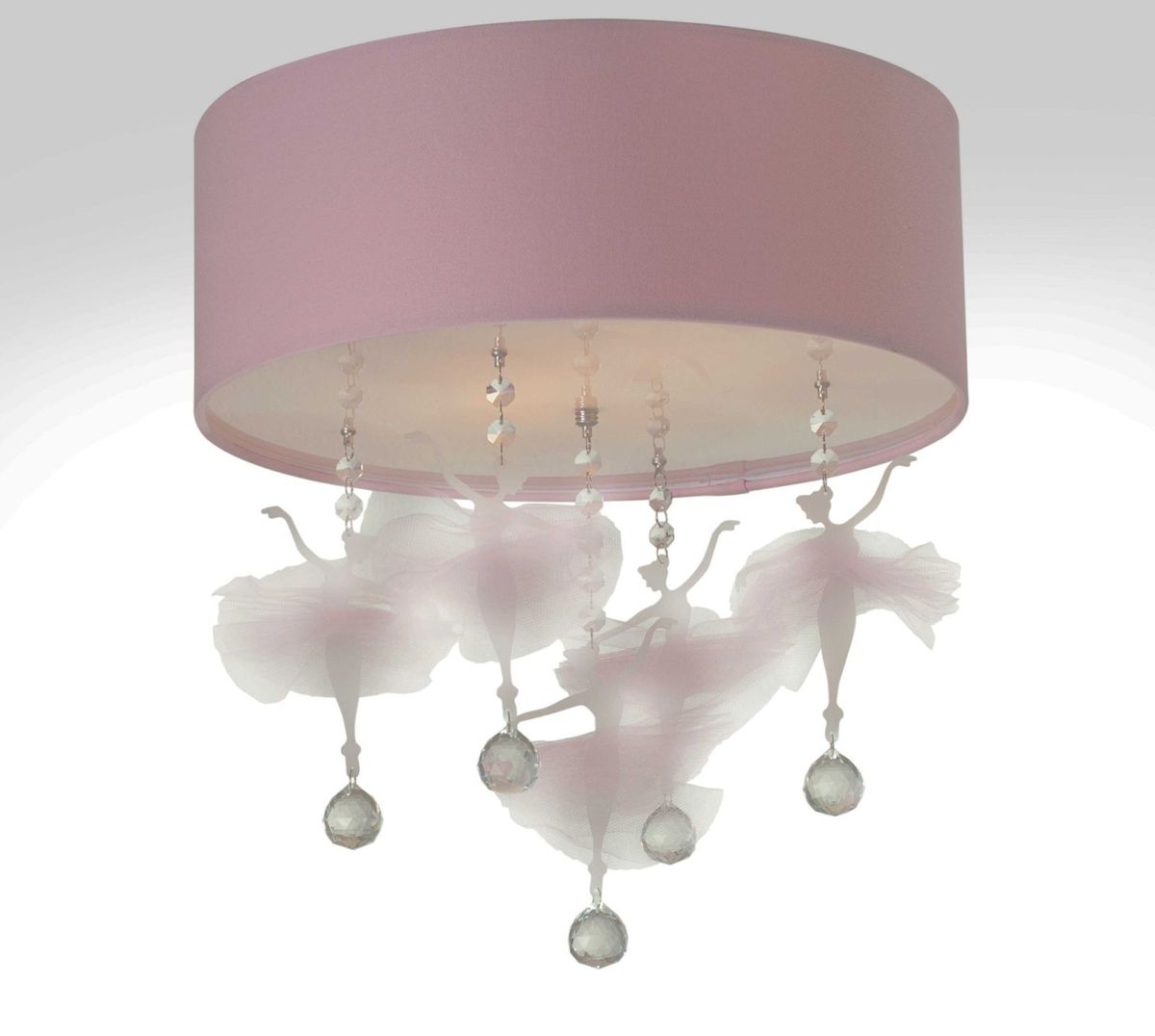 Luminaria Plafon Bailarinas2 Quarto De Bebe Menina Produto Feminino Tom Luz Iluminacao Nunca Usado Enjoei