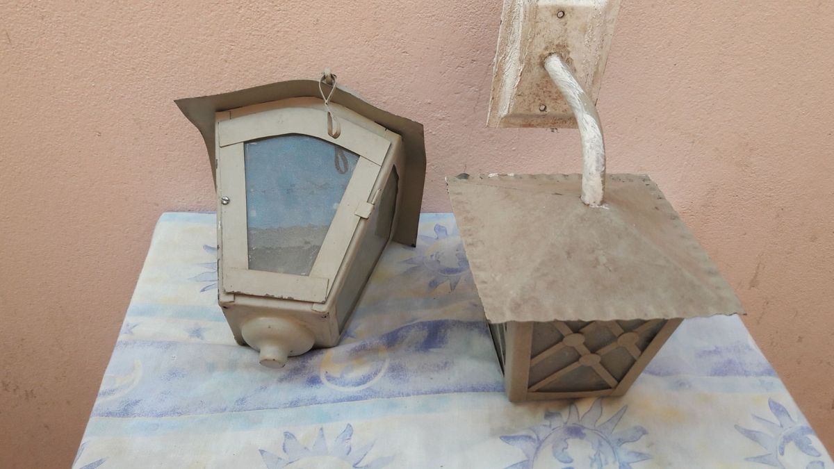 Luminárias Antigas Item de Decoração Luminária Usado 84133235 enjoei
