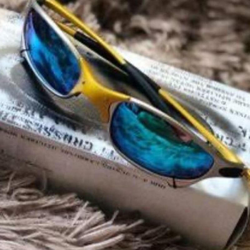 Óculos de Sol Oakley Lente Azul Metal Juliet 24k Lupa Mandrak | Óculos  Feminino Oakley Nunca Usado 56454389 | enjoei