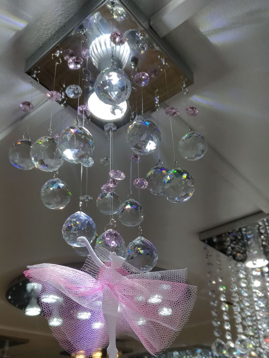 Lustre Para Quarto Menina De Cristal Legitimo Bailarina Item De Decoracao Art Cristal Nunca Usado Enjoei