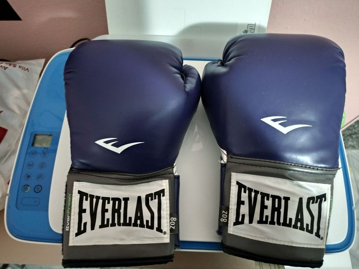 luva everlast roxa