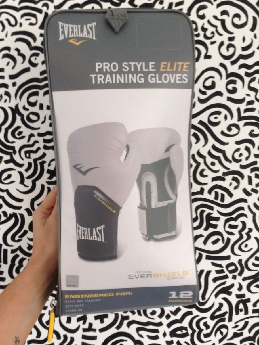 luva muay thai feminina everlast