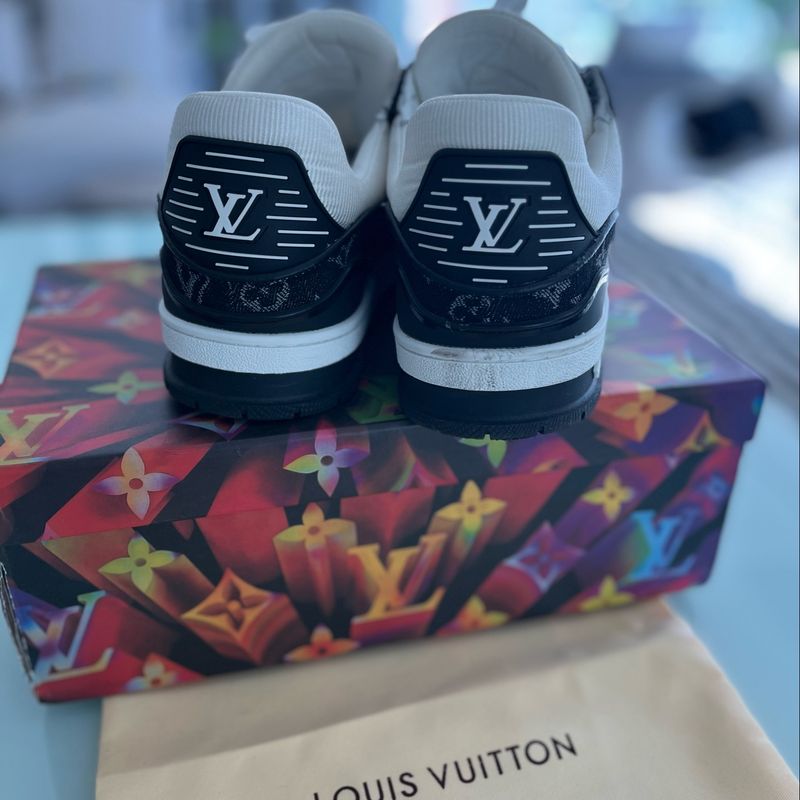 Tênis Louis Vuitton Lv Trainer | Tênis Masculino Louis Vuitton Usado  87513160 | enjoei