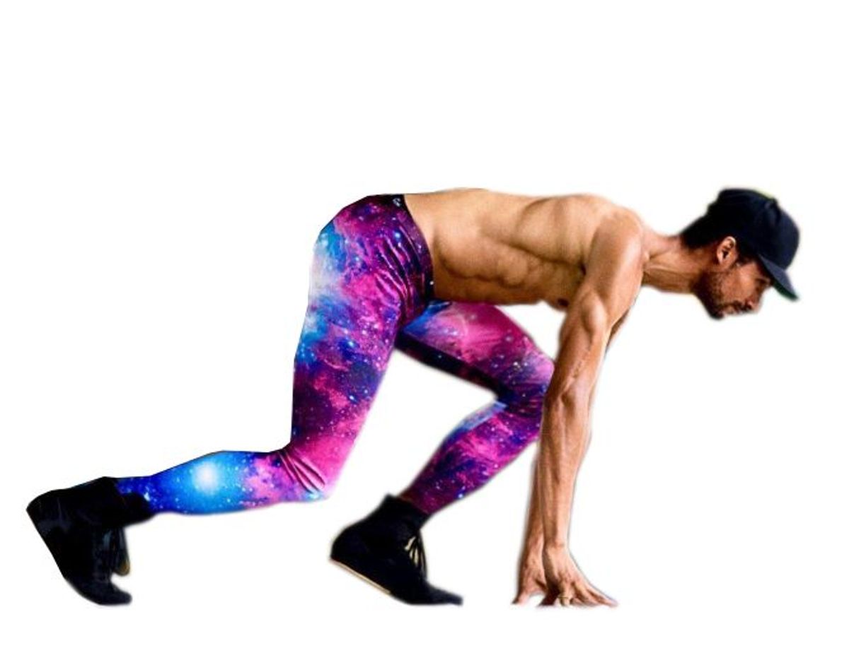 calça legging masculina estampada