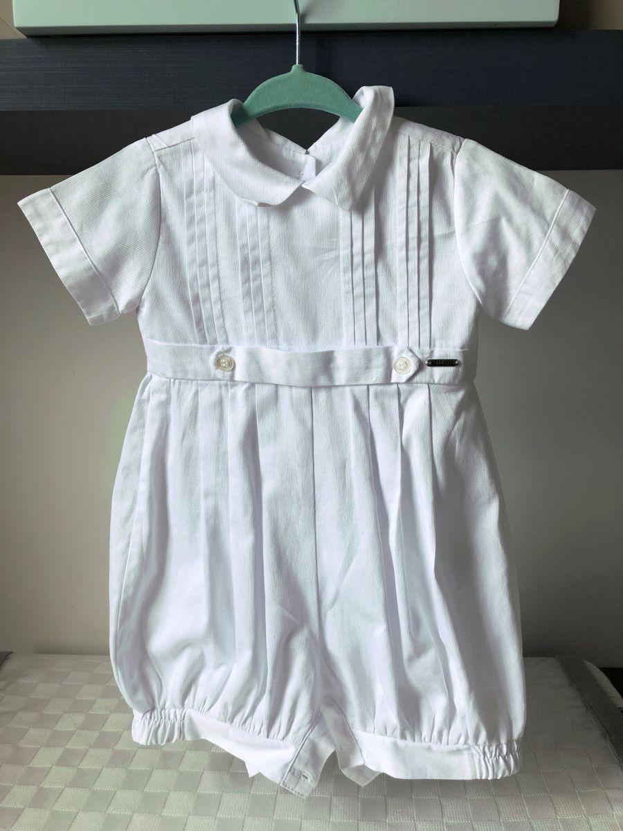 macacao para batizado masculino