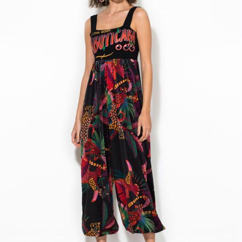 Macacão Farm Veludo Jabuticaba Preto Macacão Feminino Farm Usado 96050474  enjoei