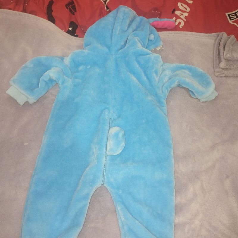 Macacão Infantil Stitch, Roupa Infantil para Bebê Usado 87783674