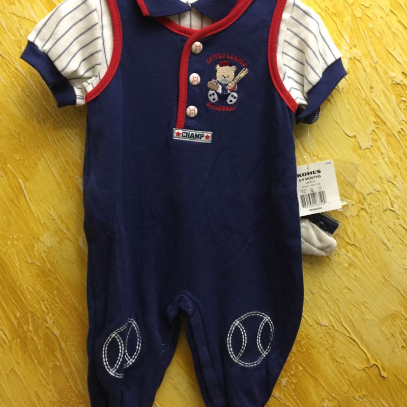 Macacão Infantil Importado First Moments 6/9 M Roupa