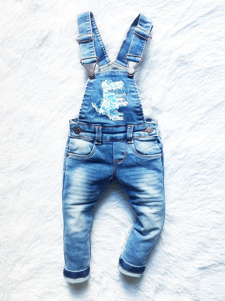 macacão jardineira infantil