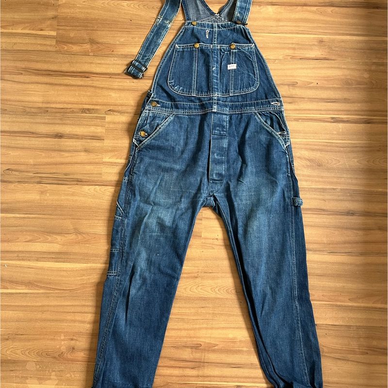 Denim macacão jeans feminino cintura alta vintage macacão jeans