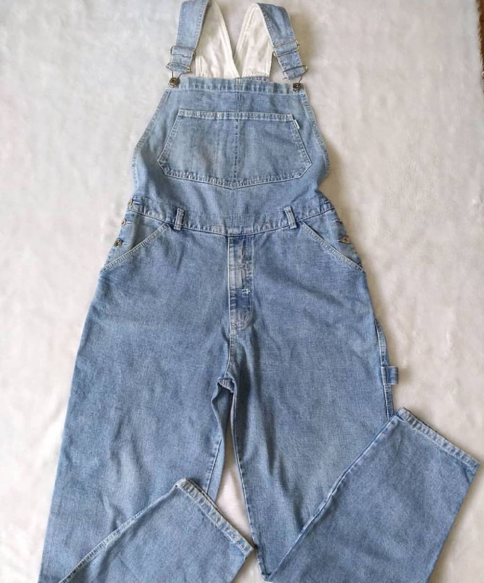 macacão vintage jeans