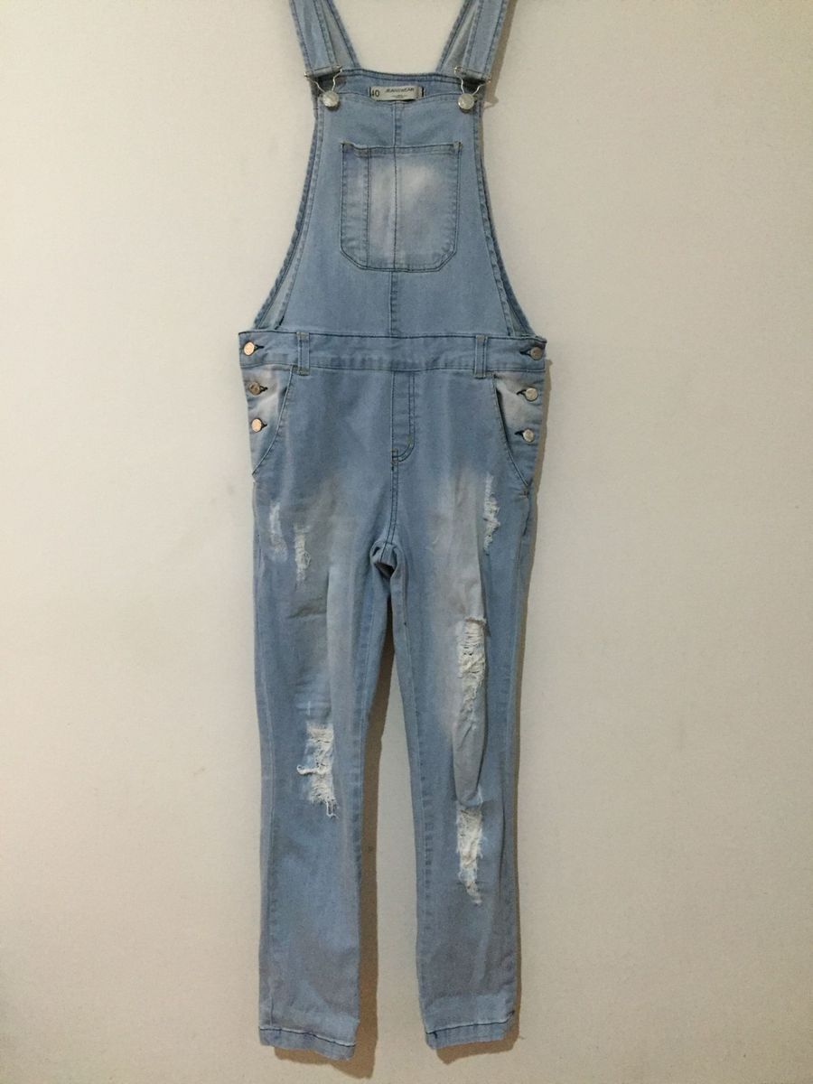 cea macacão jeans