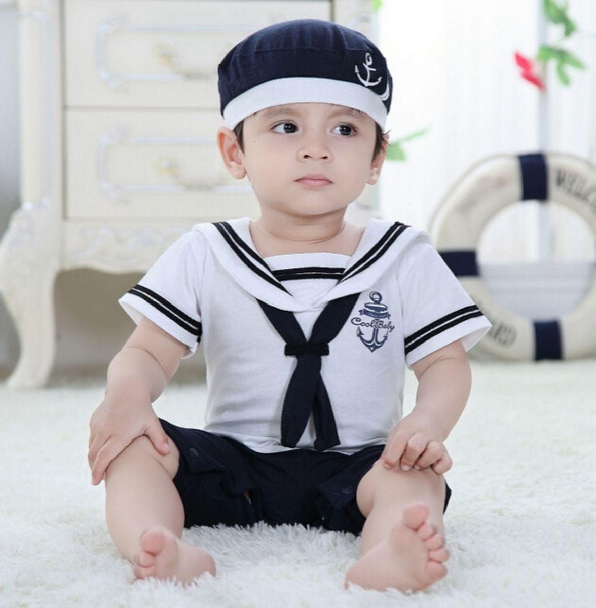 roupa marinheiro bebe