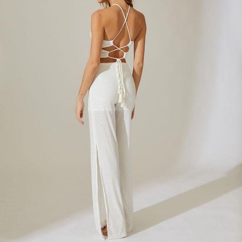 Macac o Paet Branco Pantalona Tamanho M Marca Hit Novo