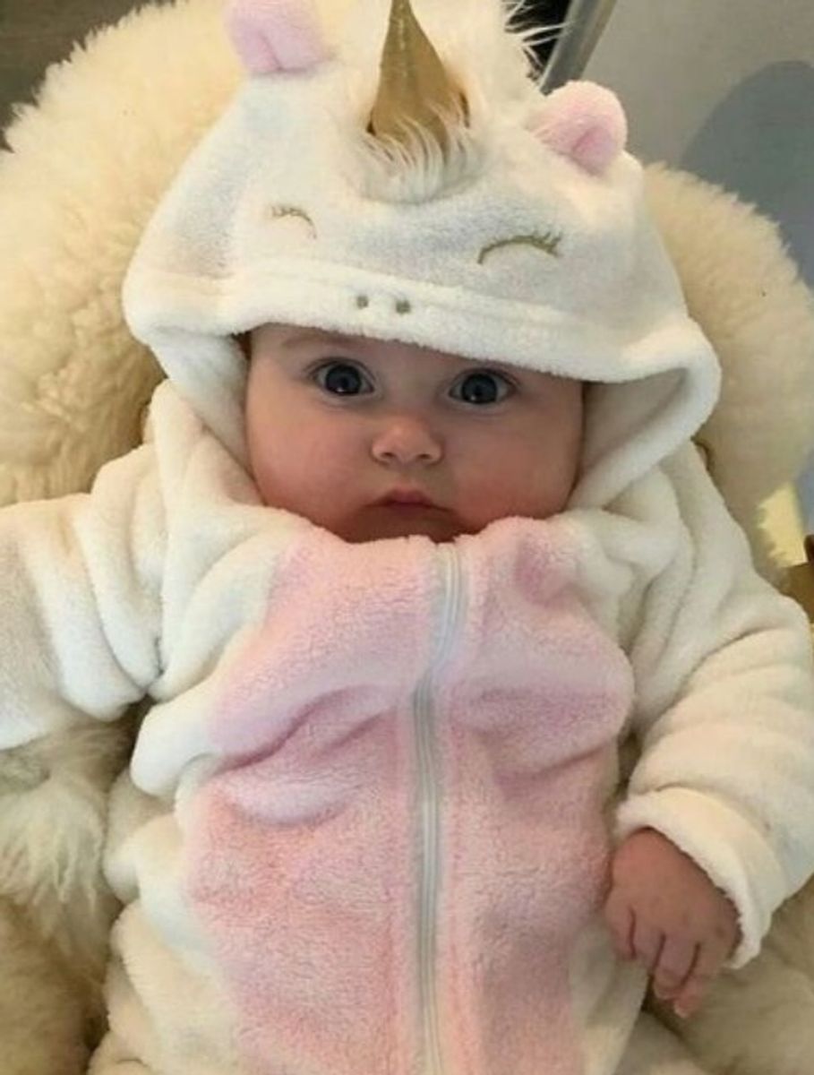 Roupa para bebe de hot sale unicornio