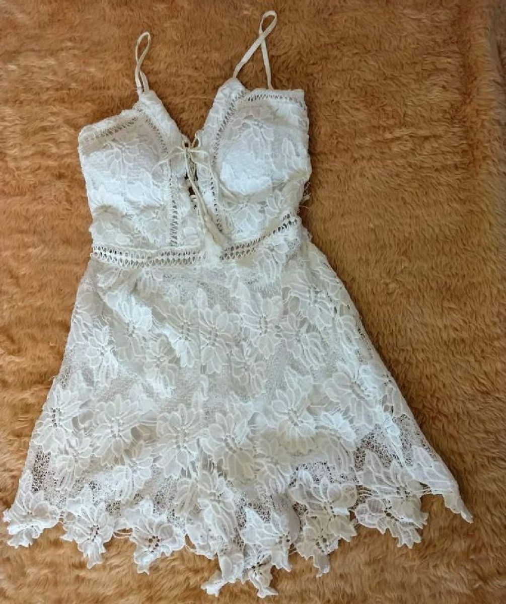 Vestido de hot sale gripir branco