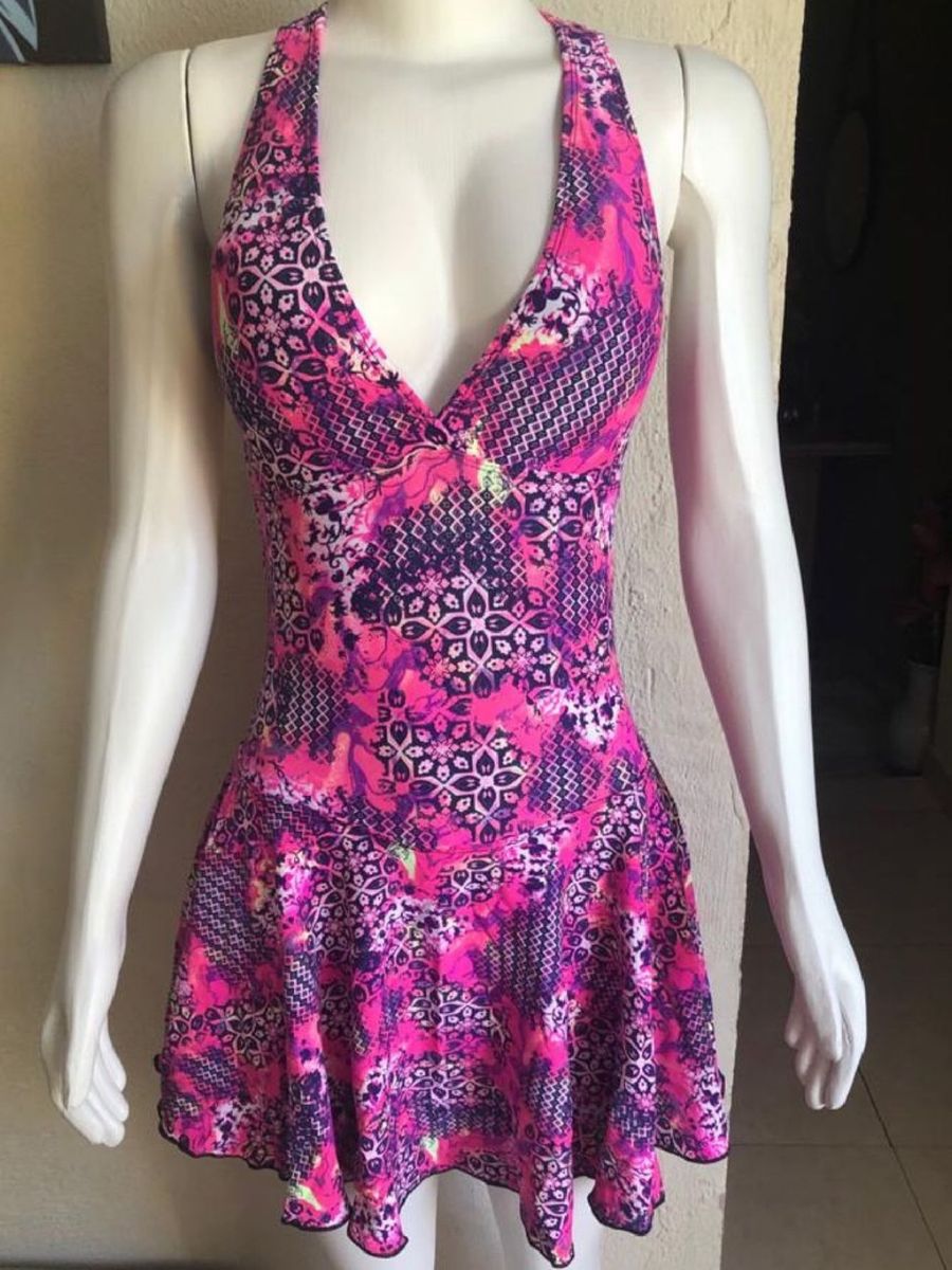 macaquinho vestido fitness