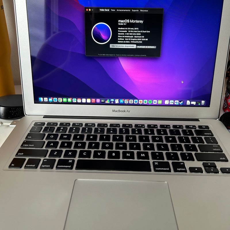 Macbook air 2017 store intel core i5