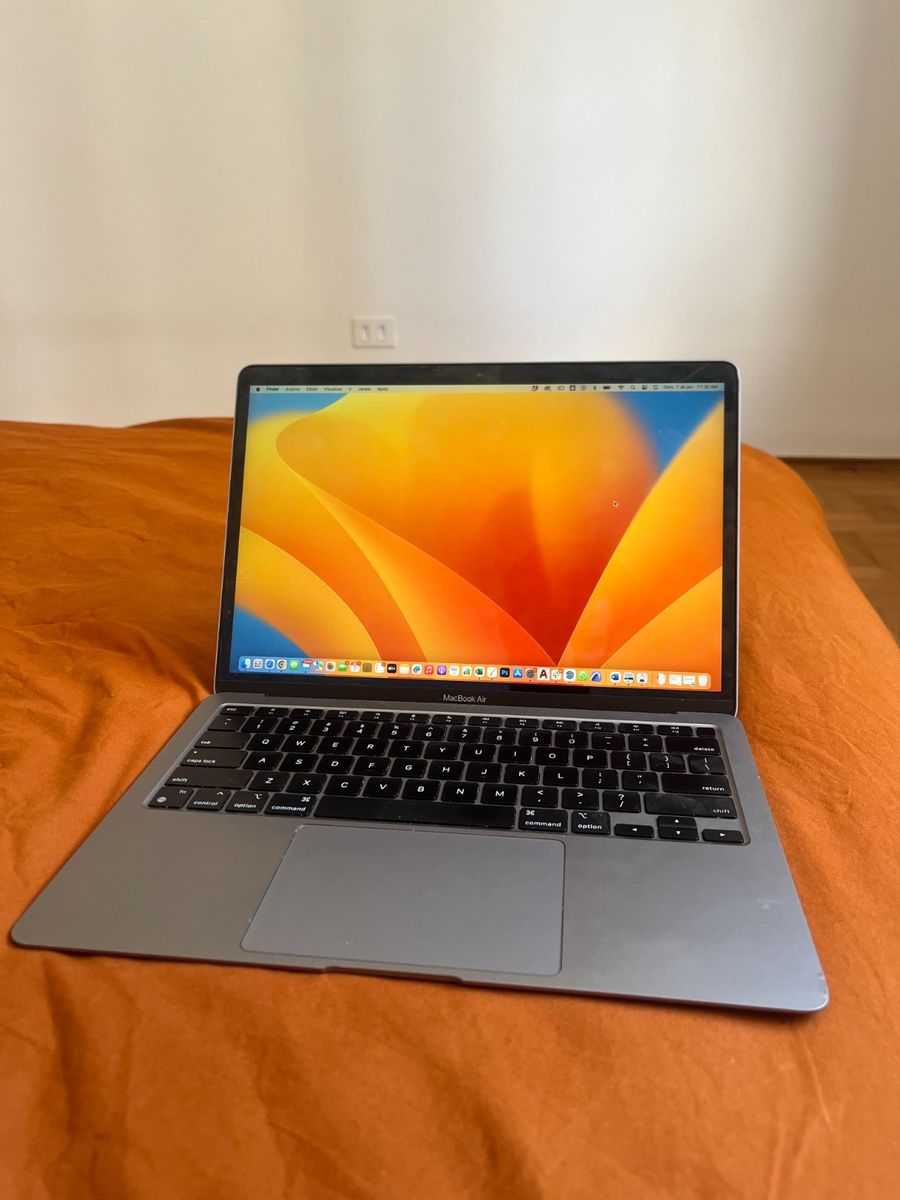 Macbook Air (M1, 2020) Prata 8gb Ram 256gb Ssd 13 Macbook Air (M1, 2020) Prata 8gb Ram 256gb Ssd 13