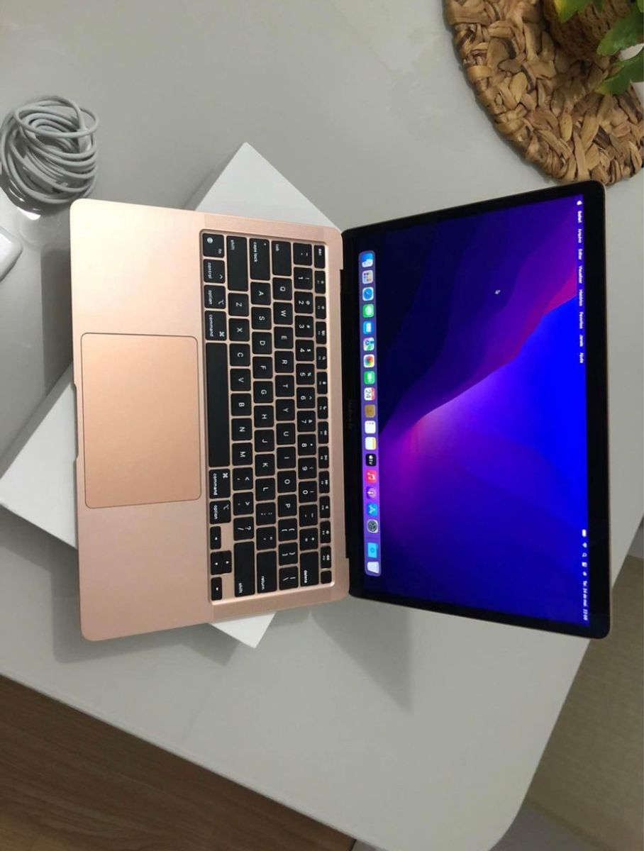 Macbook Air M1 Rose Produto Feminino Apple Usado 75508718 enjoei