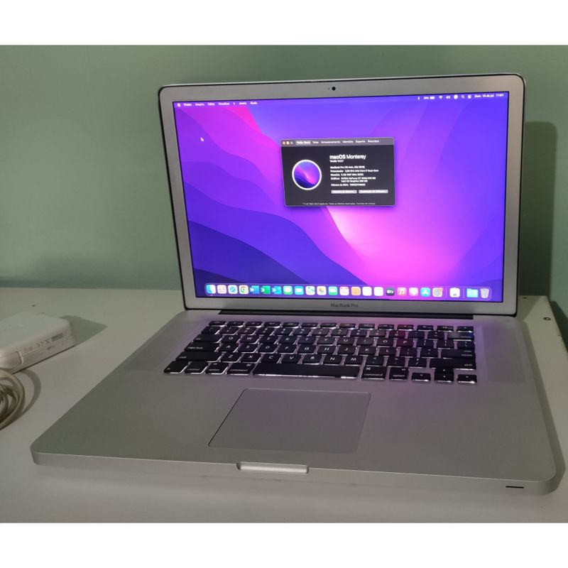 Apple MacBook Pro 2010 A1286シルバー Macbook Pro 15 A1286 I7 8gb Ssd 250gb 2010 | Teclado p/ Computador