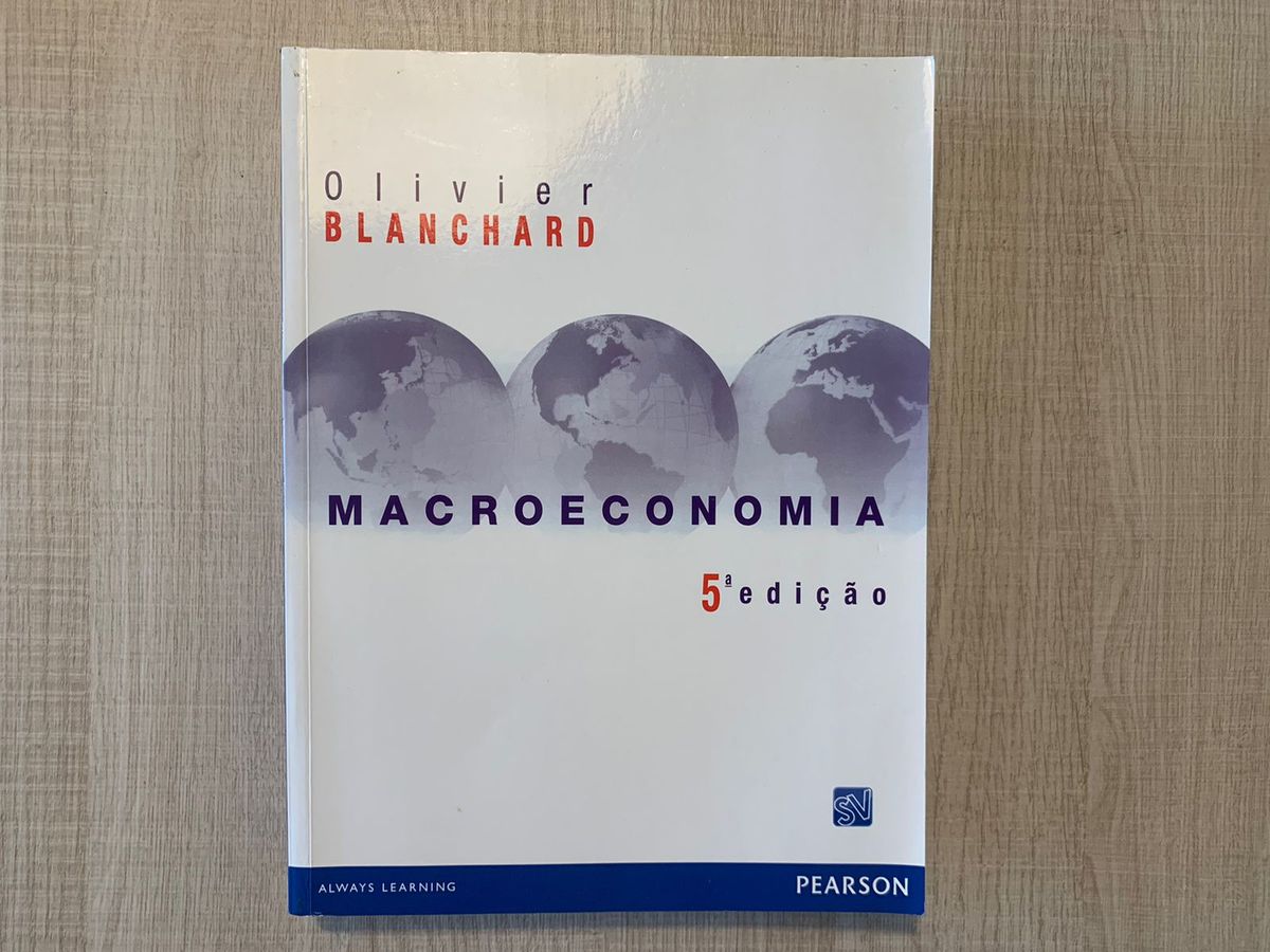 Macroeconomia De Olivier Blanchard | Item De Papelaria Pearson Usado ...