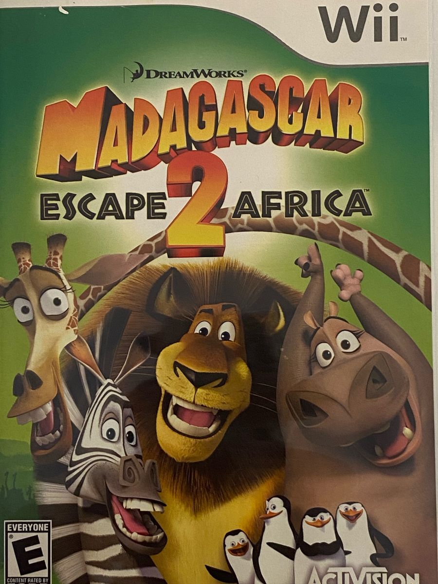 Madagascar Escape 2 Africa Wii | Jogo de Videogame Usado 65744933 | enjoei