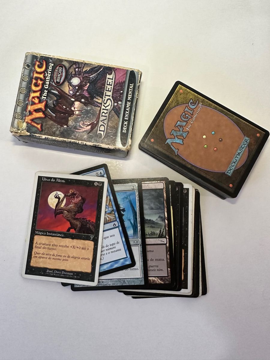 Magic Card Deck com 60 Cartas Diferentes - Incluem Algumas Raras | Jogo ...