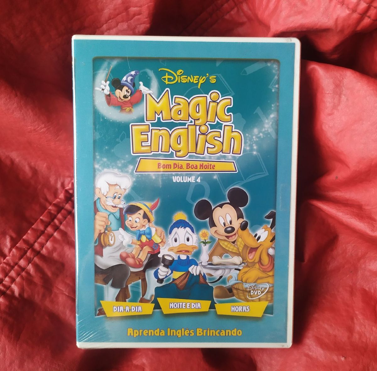 Magic English Volume 4 Bom Dia,Boa Noite Disney Lacrado | Filme e Série Dvd  Nunca Usado 81481218 | enjoei