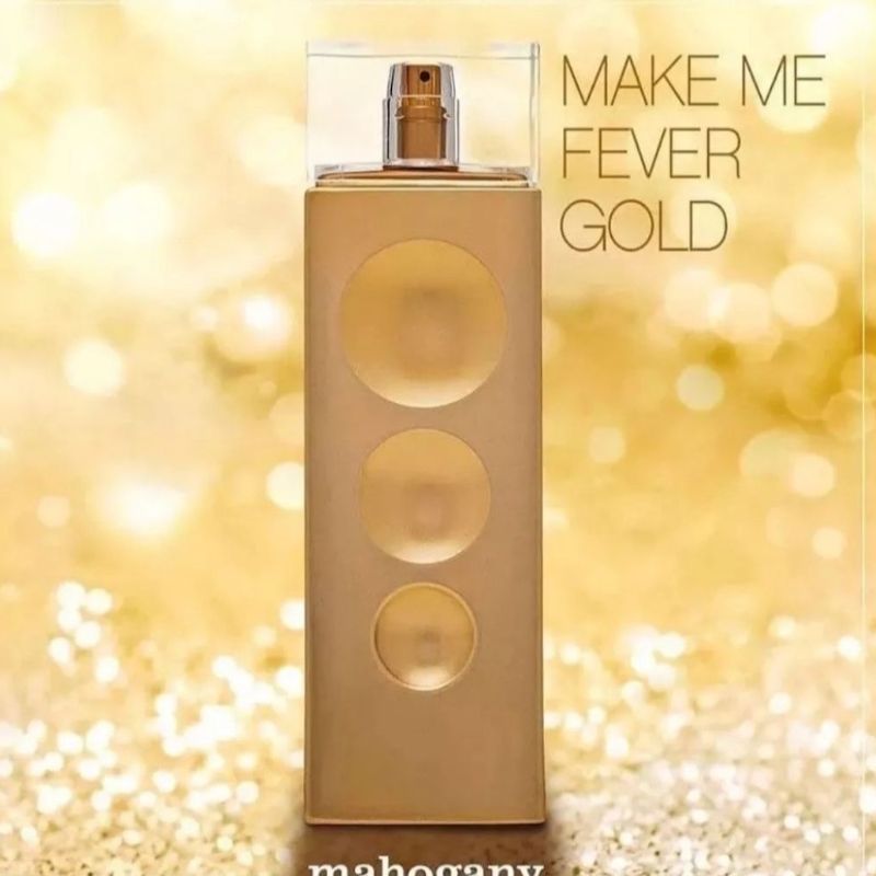 Mahogany Make Me Fever Gold Desodorante Corporal 100ml para Mulher