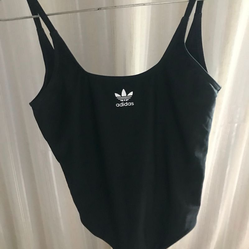 Body adidas Originals Logo Preto - Compre Agora