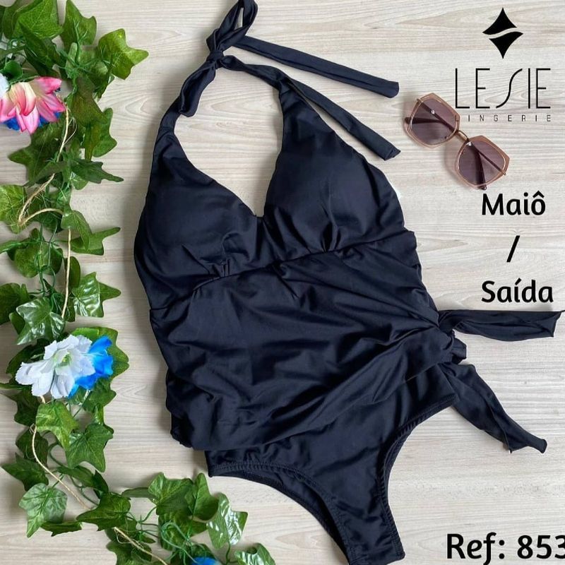 Maiô com saída hot sale de praia embutida