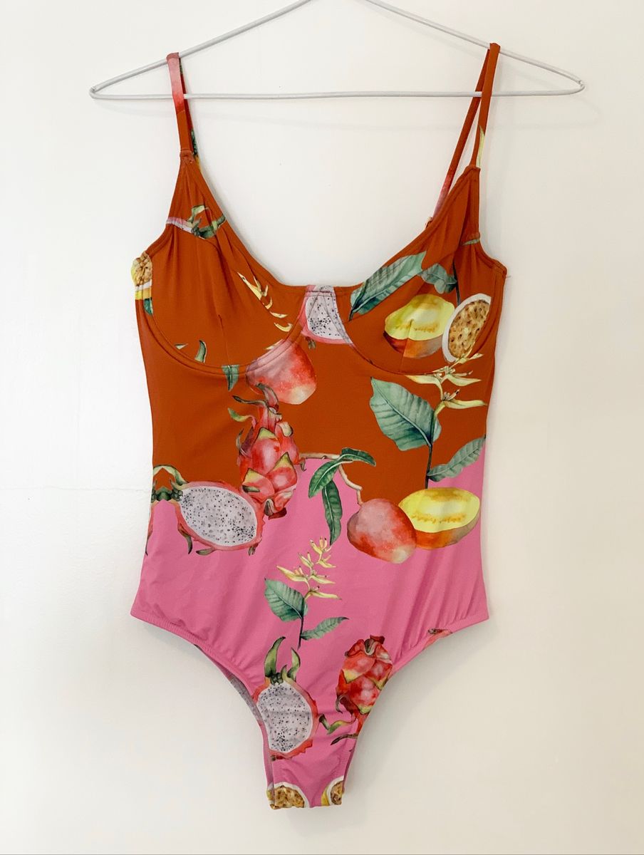 Maiô Emi Beachwear | Moda Praia Feminina Emi Beach Wear Nunca Usado ...